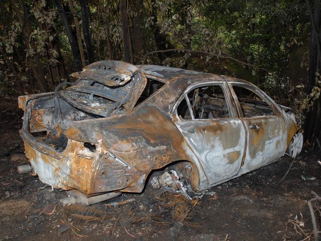 Goran Nikolovski's Honda Accord was found burnt out a few days after he vanished.