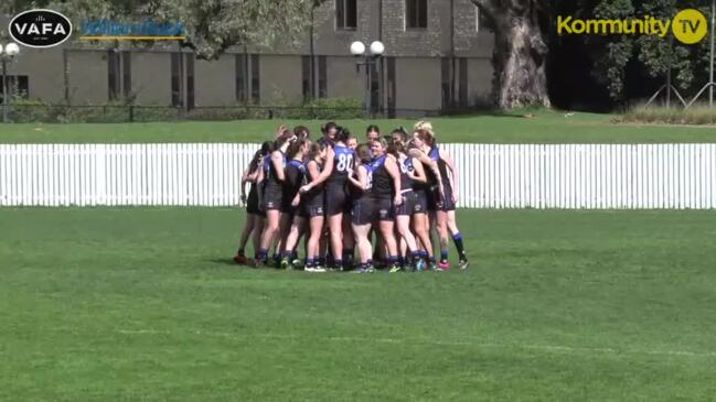 Replay: VAFA Round 1 - Melbourne University v Coburg (Women Reserves)