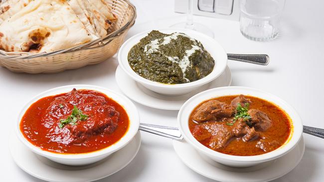 Selection of curries The Standpipe Hotel, Port Augusta Picture: Supplied