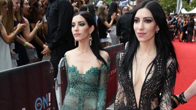 The Veronicas admit on the ARIA red carpet they don’t always get along ...