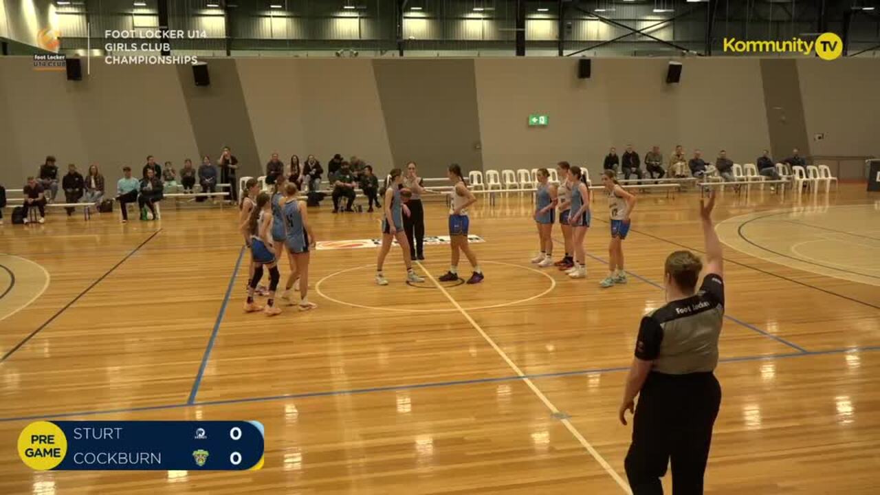 Replay: Sturt Sabres v Cockburn Cougars (Girls S Class.) - 2024 Basketball Australia U14 Club Championships Day 5