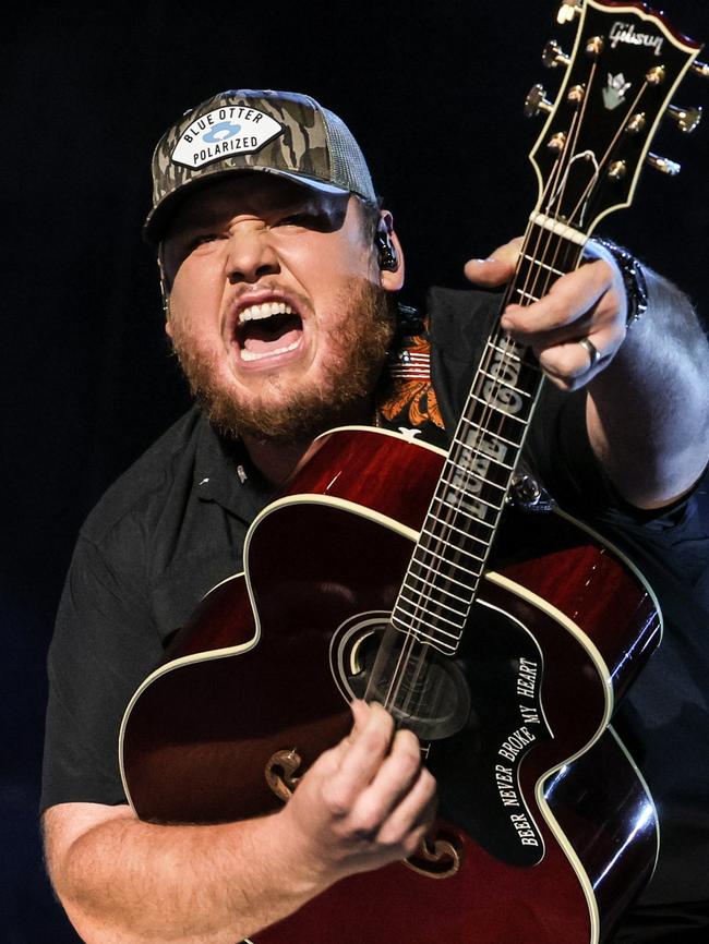 American country singer-songwriter Luke Combs.