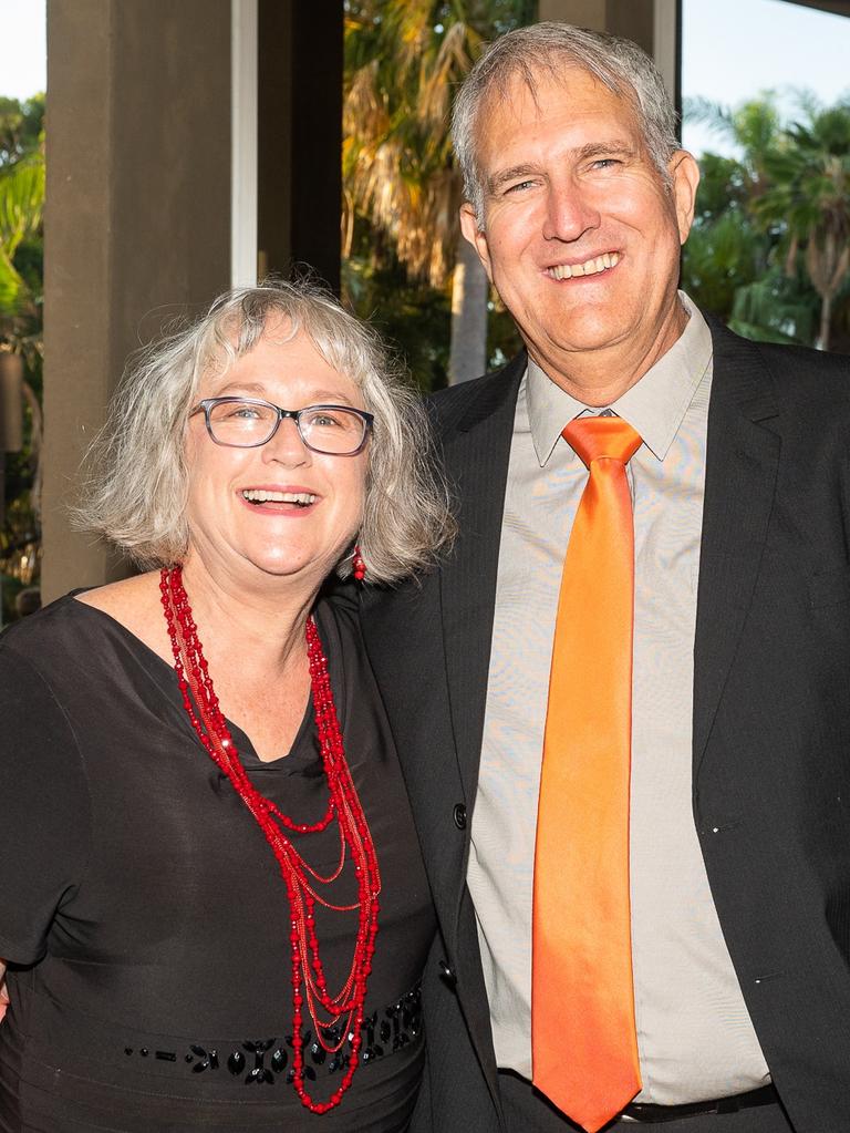 Robyn and Peter Hopper at Mackay Christian College Graduation dinner, Thursday 16 November 2023 Picture:Michaela Harlow