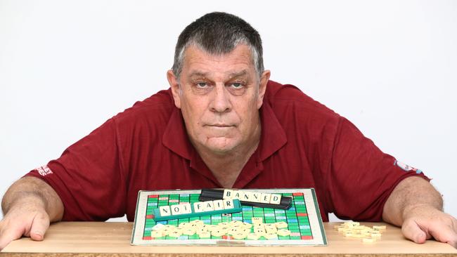 David More has been kicked out of the Queensland Scrabble association for life. Photograph : Jason O'Brien