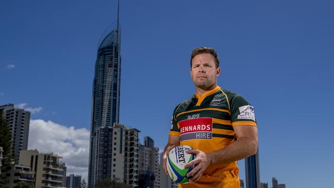 Gold Coast rugby union club Surfers Paradise Dolphins are building the region’s first gender-neutral rugby facilities. Pictured: Kris Burton. Pic: Jerad Williams