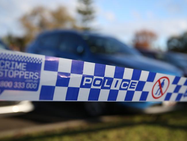 MELBOURNE, AUSTRALIA- NewsWire Photos June 25 2022,  Generic View of Police line tape at a crime scene.Picture: NCA NewsWire /Brendan Beckett