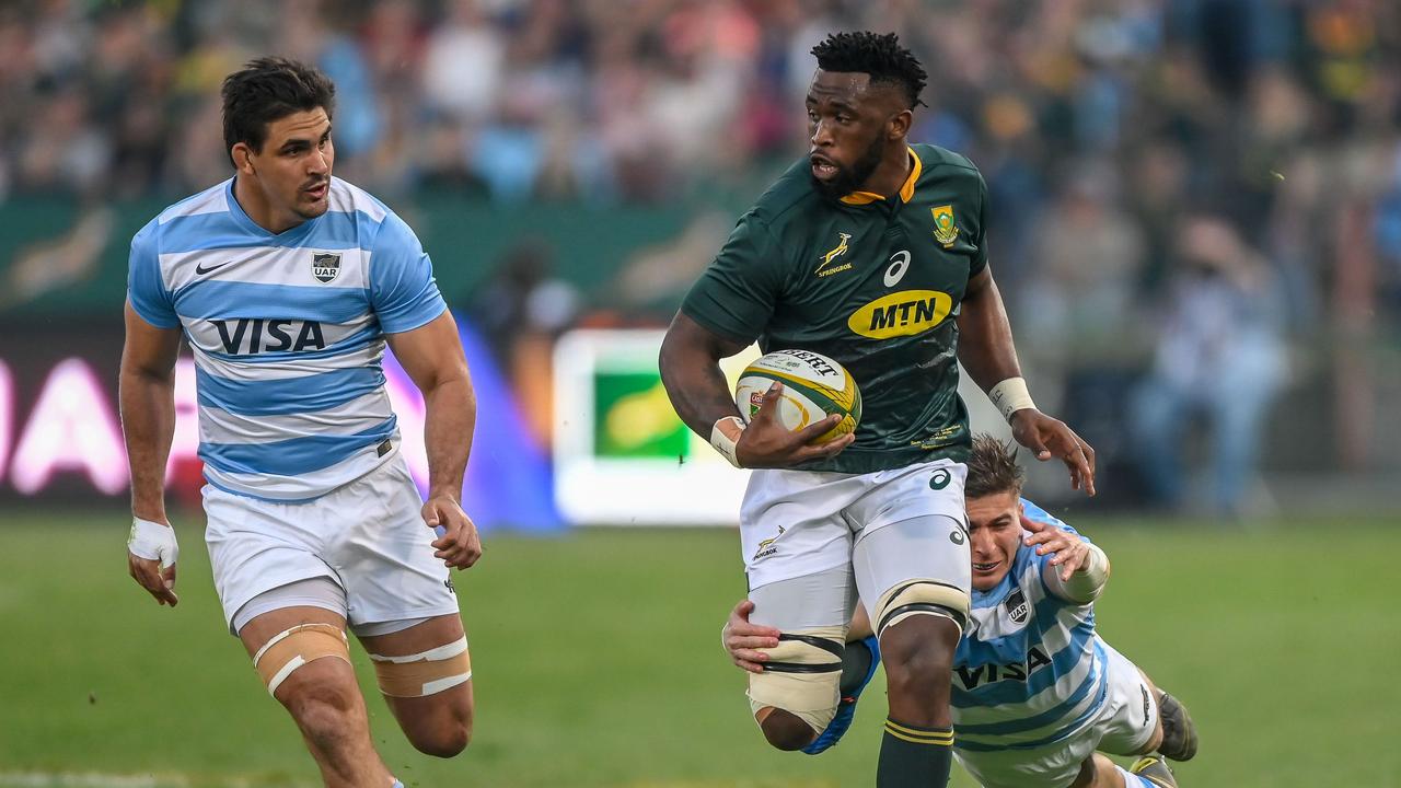 South Africa flanker Siya Kolisi at Loftus Versfeld.