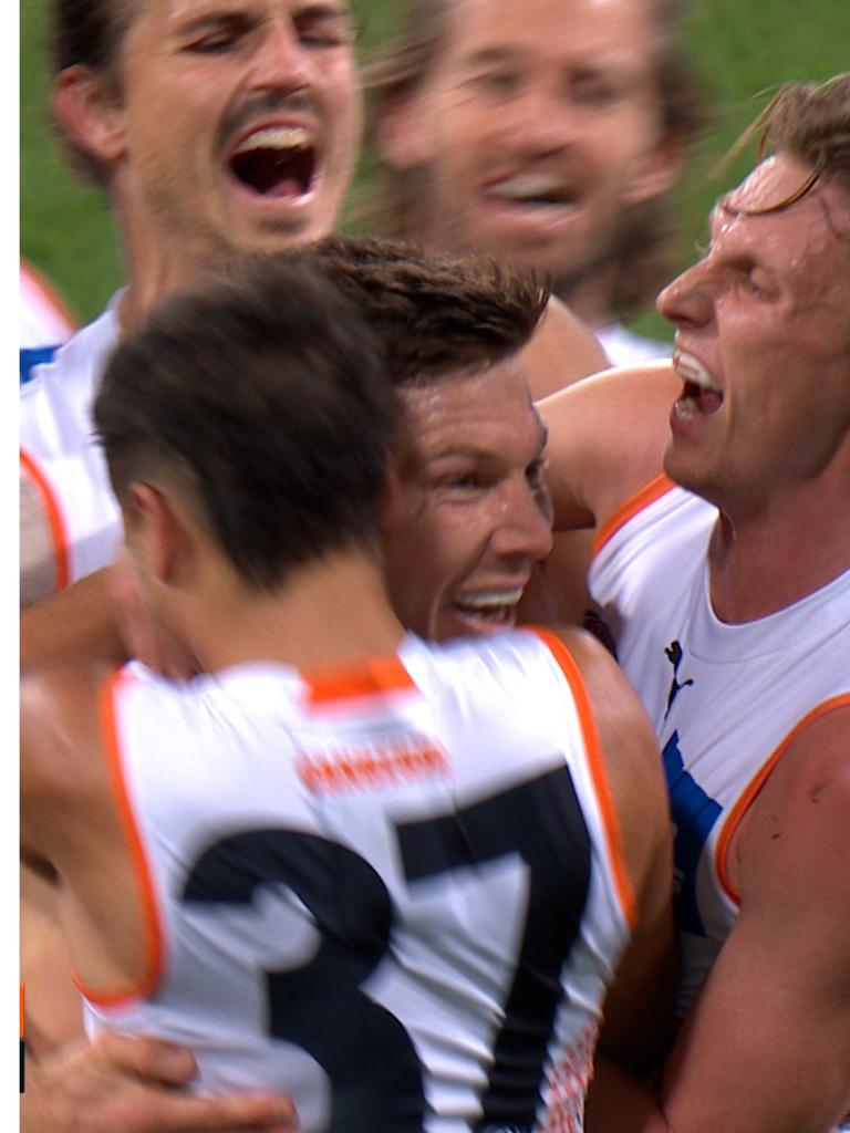 Afl News 2021 Toby Greene Torpedo Goal Video Gws Giants Vs Carlton Blues