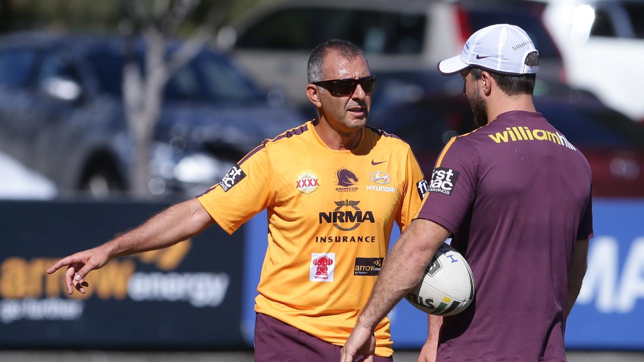 Peak-performance coach Joe Wehbe (left) briefly worked with the Broncos in 2016 and has added Brisbane young gun Herbie Farnworth to his stable.