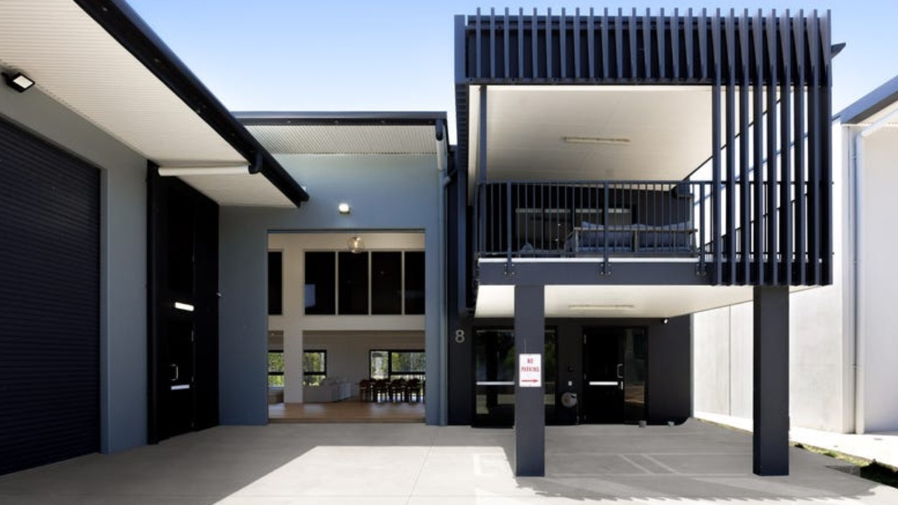 The frontage of Unit 8, 17 Lomandra Place, Coolum Beach. Photo: Ray White Commercial