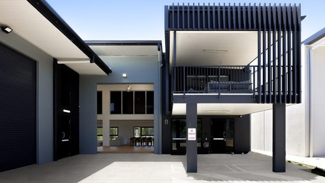 The frontage of Unit 8, 17 Lomandra Place, Coolum Beach. Photo: Ray White Commercial