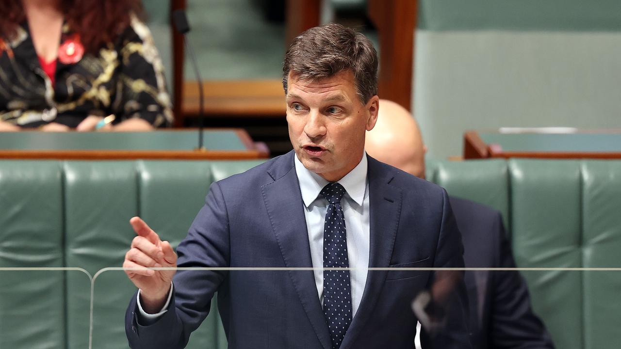 Energy and Emissions Reduction Minister Angus Taylor. Picture: NCA NewsWire / Gary Ramage