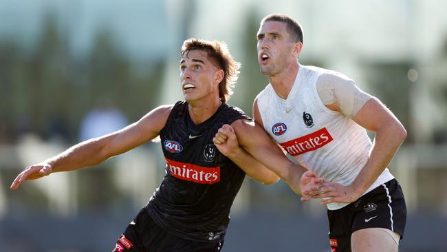 Brynn Teakle trained with Collingwood over the pre-season. Picture: Dylan Burns/AFL Photos via Getty Images