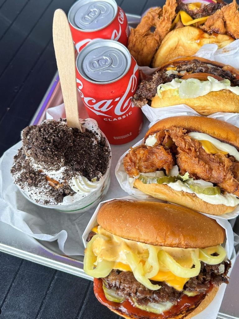 The offerings at Diamond Burger. Picture: Instagram