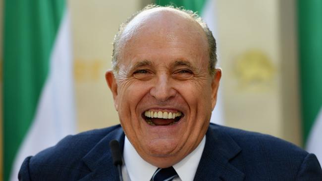 Rudy Giuliani, former mayor of New York City. Picture: Angela Weiss / AFP