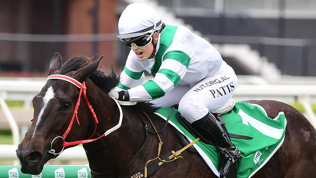 Kisukano winning at Eagle Farm in August. Picture: Trackside Photography