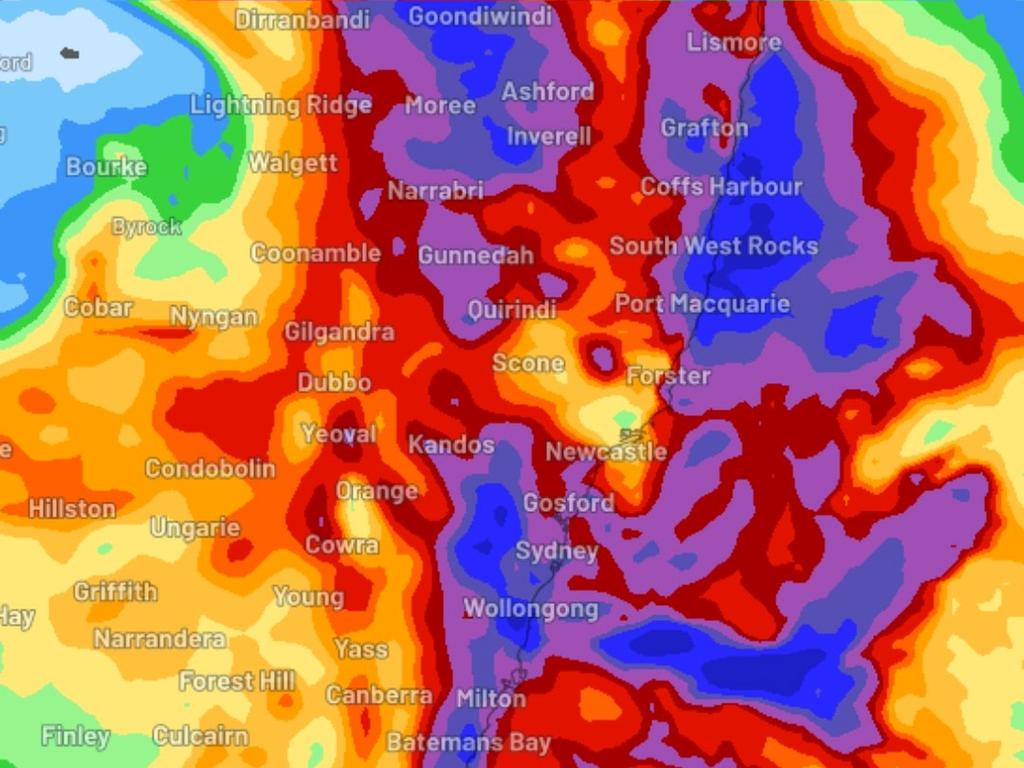 A wet week is in store. Picture: NSW Incident Alerts