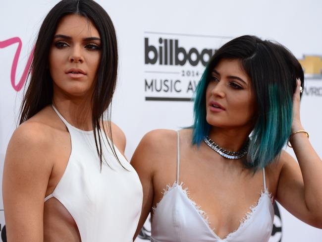 Baby Kardashians Kendall Jenner and Kylie Jenner attend the 2014 Billboard Music Awards. Picture: Getty