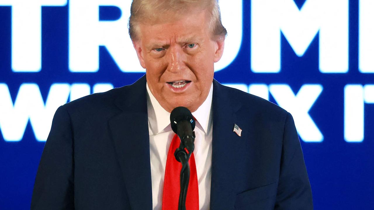 Donald Trump at his Florida resort, Mar-a-Lago. Picture: Joe Raedle/Getty Images via AFP