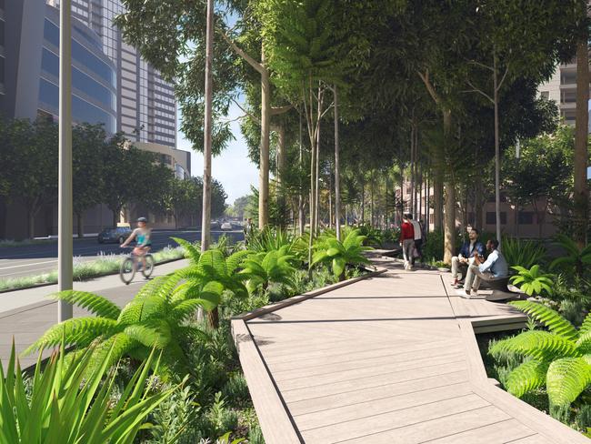 Transformation of Southbank Boulevard and Dodds St. Image: City of Melbourne