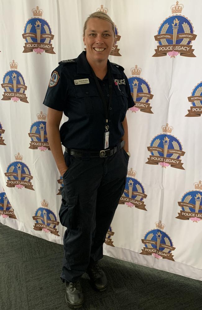 Former NT Water Police Officer in Charge Senior Sergeant Sandi Mellon.