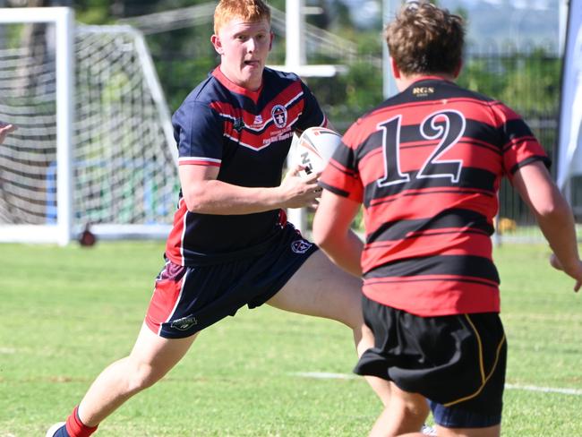 Emmaus College rugby league player Sam Adams.