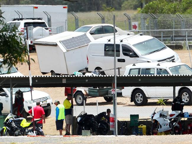 Lakeside Park, Queensland Raceways, where there has been critical incident, Kurwongbah. Photographer: Liam Kidston.