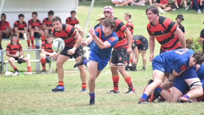 2022 Regional Rugby Championships, March 5 and 6, Rugby Park, Rockhampton; under-15 grand final, St Brendanâ€™s College versus CQ Barbarians.