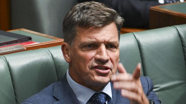 Opposition Treasury spokesman Angus Taylor says the Coalition would deliver a ‘back to basics’ economic agenda to arrest excessive government spending under Labor. Picture: NewsWire / Martin Ollman