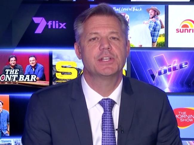 Seven West Media chief executive officer James Warburton says the allegations don’t reflect Seven’s culture but TV industry figures disagree. Picture: Supplied