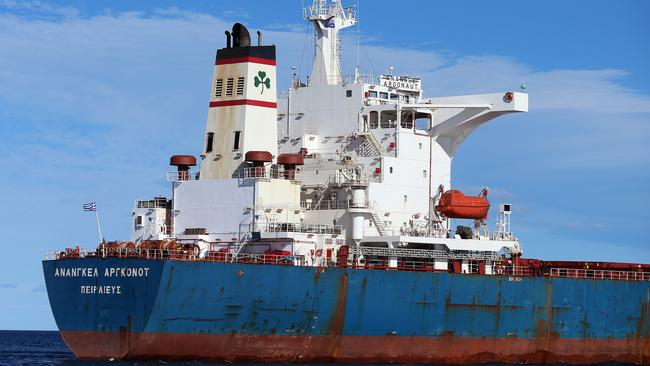 Shipping Australia has slammed a decision to impose a 14-day offshore quarantine on all cargo ships. Picture: Sam Ruttyn