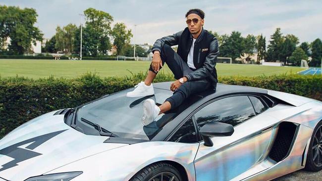 Aubameyang has put one of his Lamborghini's up for sale - at £250,000