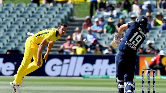 Josh Hazlewood last played ODI cricket in 2018. Picture: AAP Image/Sam Wundke