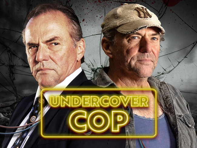 Undercover cop podcast art work