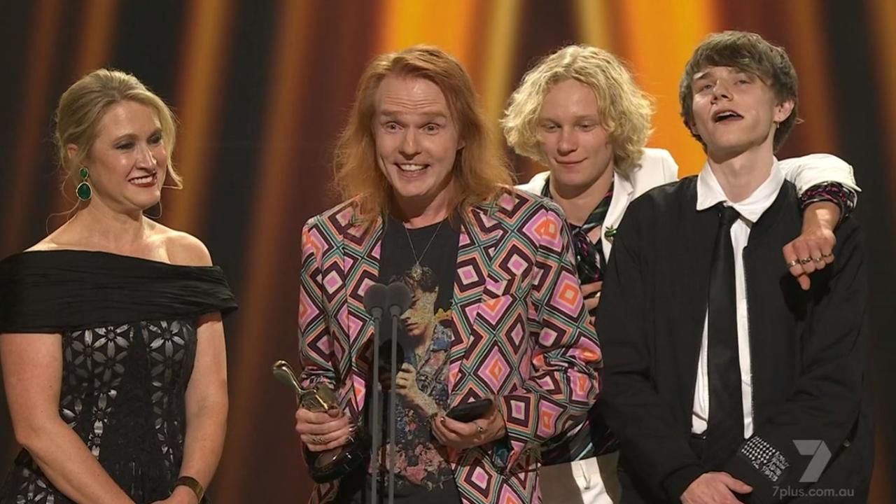 Crazy Fun Park beat Bluey to win the Logie for Outstanding Children’s program. Picture: Channel 7