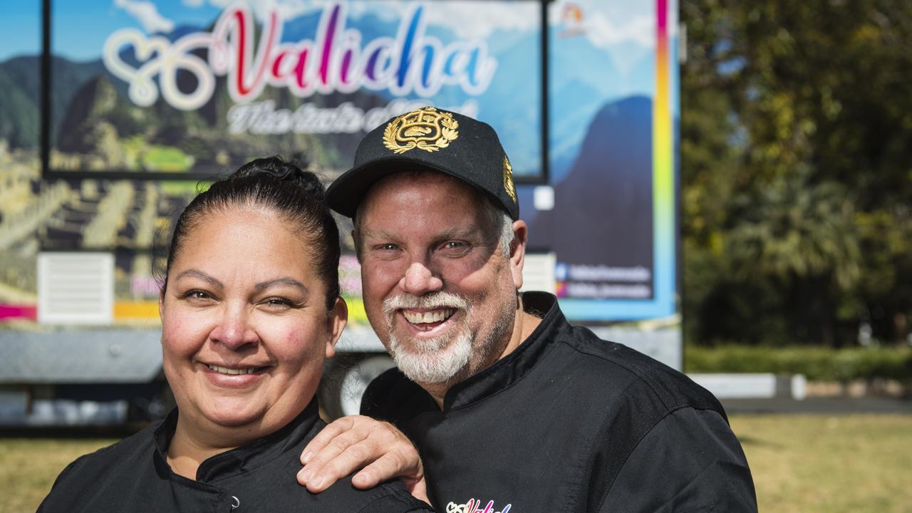 Mel Valencia and Phill Routledge are sharing their love of Peru through their food van business Valicha. Picture: Kevin Farmer