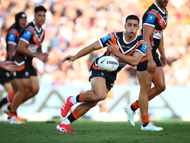 Wests Tigers have a battle on their hands to retain Tallyn Da Silva. Picture: NRL Images