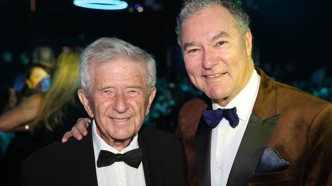 James Frizelle and John Paul Langbroek at the Gold Coast Business Excellence Awards 2024 Gala for Gold Coast at Large. Picture, Portia Large.