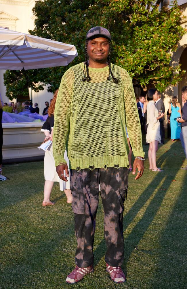 Baker Boy dressed down but still made a splash. Picture: Supplied