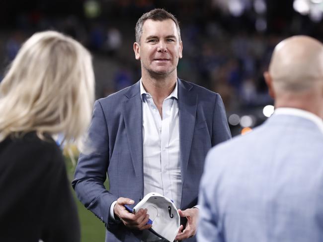 Wayne Carey doesn’t deserve any of his public positions and should be sacked. Picture: Getty Images