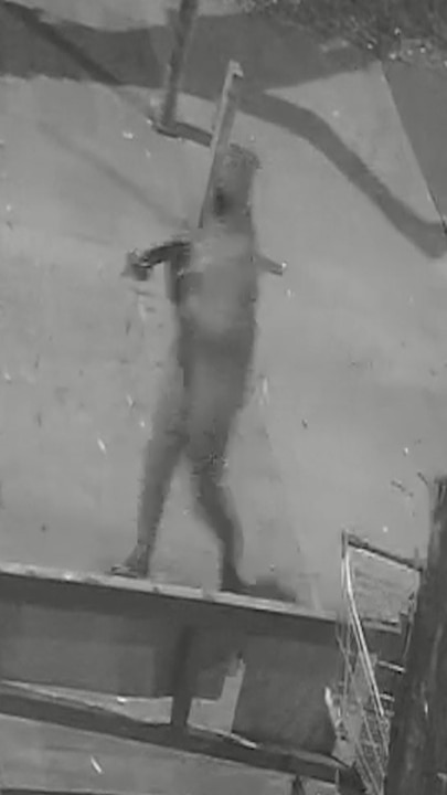 CCTV shows moments before western Sydney shooting