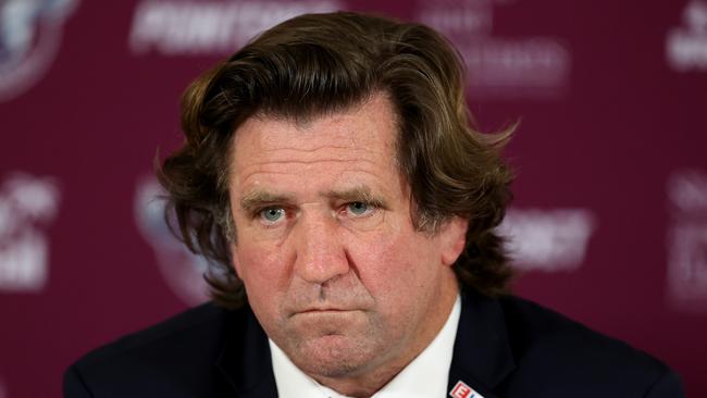 Des Hasler is a man under pressure after Manly’s horror finish to the season.