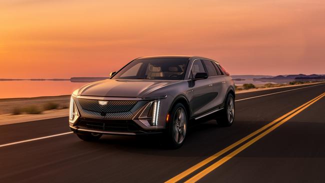 2023 Cadillac Lyriq electric SUV.