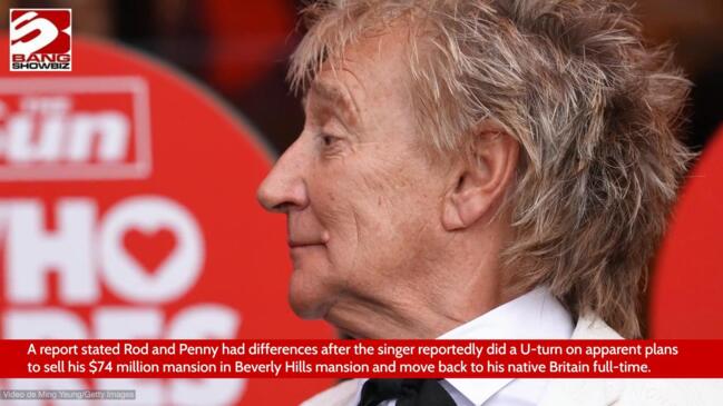 Sir Rod Stewart insists there is “absolutely no rift” between him and his wife