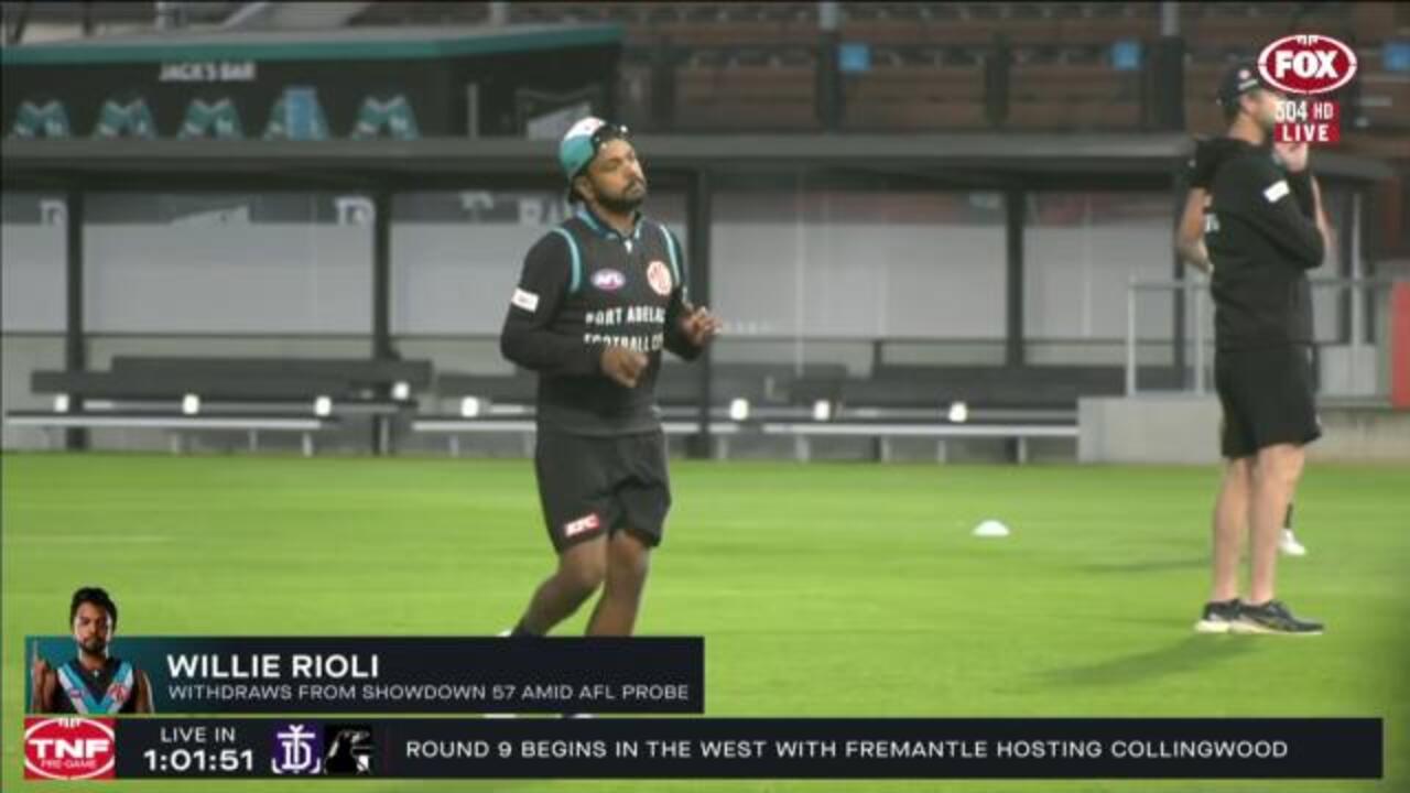 Rioli BANNED despite standing down