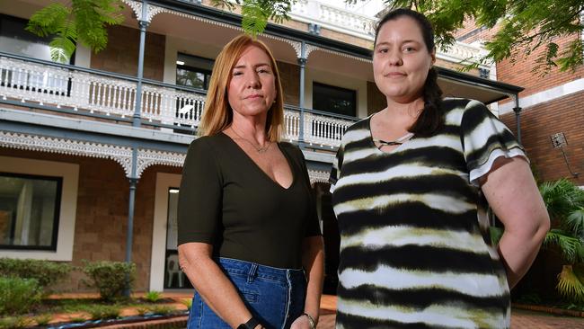 Homestay mother Jodie Beck and Inforum Education Australia assistant homestay manager Marie Philp. Picture: John Gass