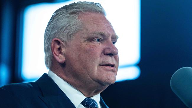 Ontario Premier Doug Ford. Picture: Getty Images