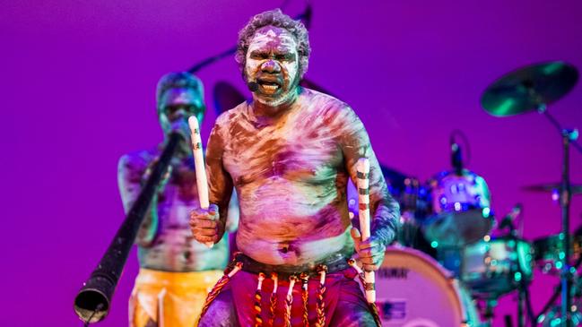 Groundbreaking Australian band Yothu Yindi. Picture: ISKA PHOTOGRAPHY