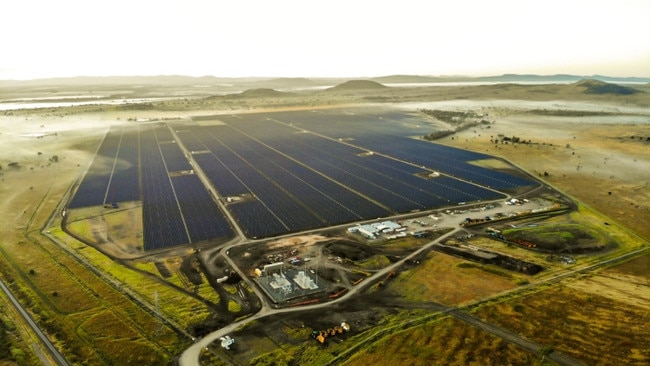 A proposed solar farm at Munna Creek in Queensland.