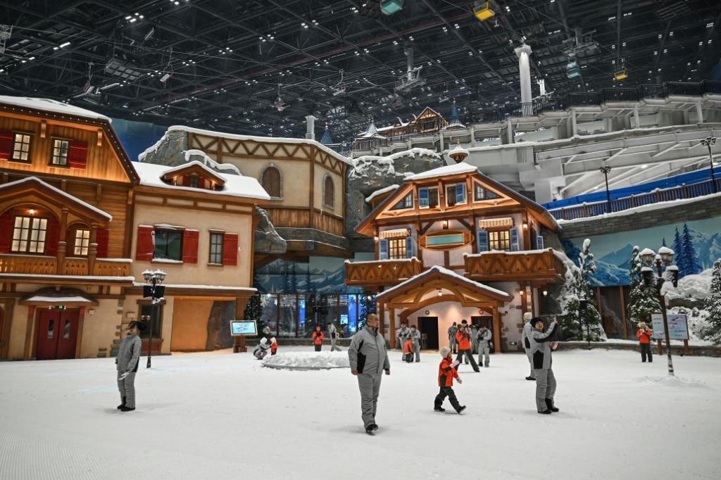 World’s largest indoor ski resort opens in Shanghai as China logs ...